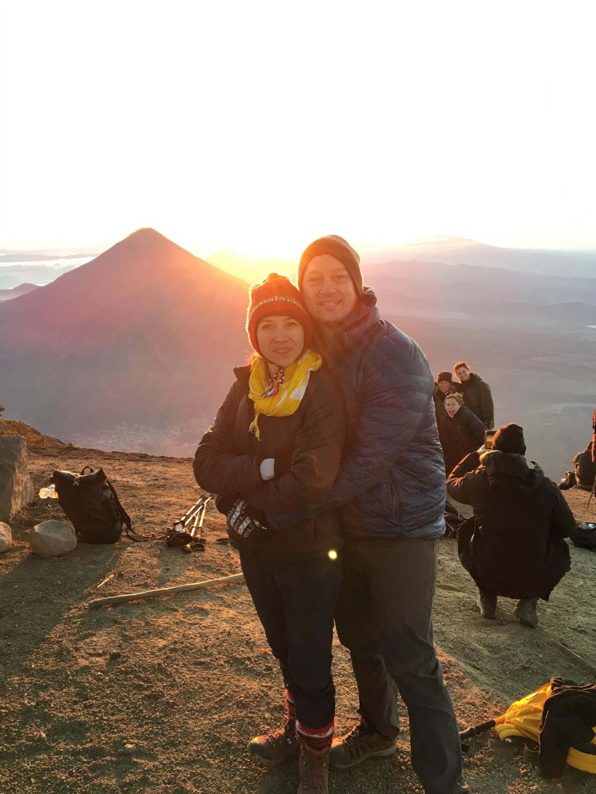 Volcano Sunrise